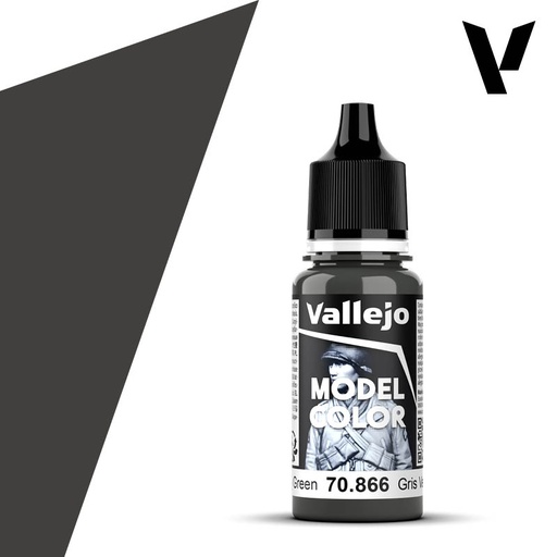 [ VAL70866 ] Vallejo Model Color Grey Green 18ml