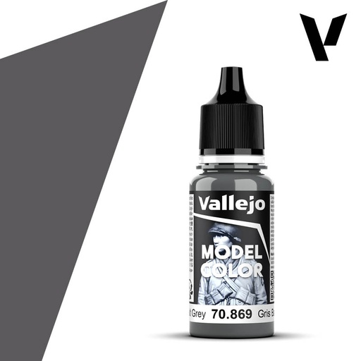 [ VAL70869 ] Vallejo Model Color Basalt Grey 17ml