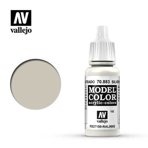 [ VAL70883 ] Vallejo Model Color Silvergrey 17ml