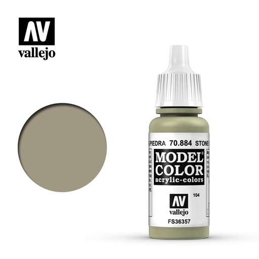 [ VAL70884 ] Vallejo Model Color Stone Grey 17ml