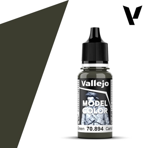 [ VAL70894 ] Vallejo Model Color Camuflage Olive Green 18ml