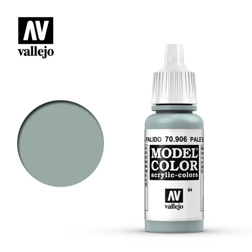 [ VAL70906 ] Vallejo Model Color Pale Blue 17ml