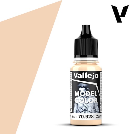 [ VAL70928 ] Vallejo Model Color Light Flesh 18ml