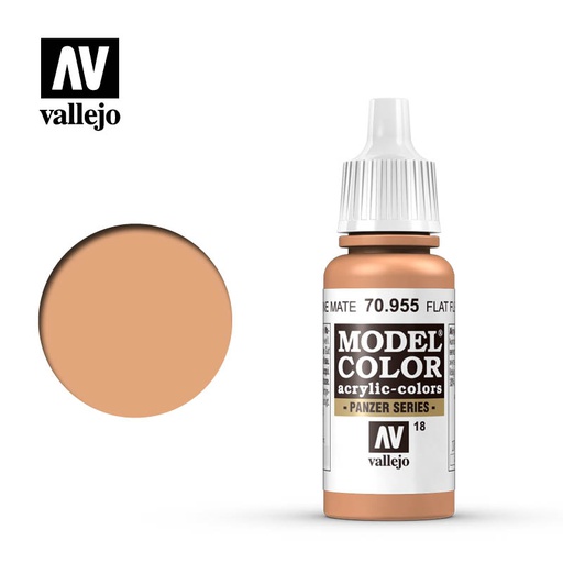 [ VAL70955 ] Vallejo Model Color Flat Flesh 17ml