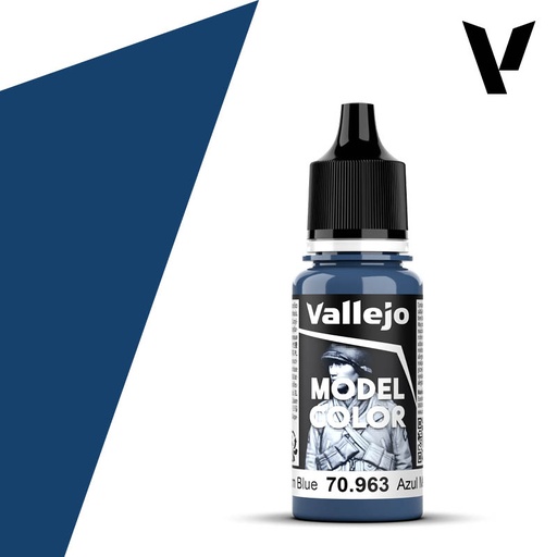 [ VAL70963 ] Vallejo Model Color Medium Blue 18ml
