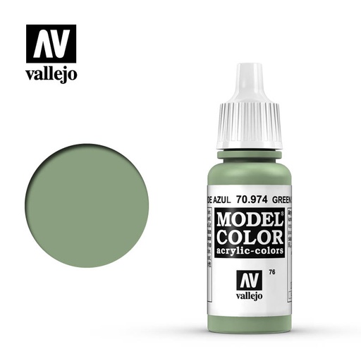 [ VAL70974 ] Vallejo Model Color Green Sky 17ml