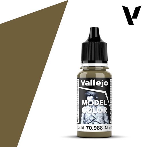 [ VAL70988 ] Vallejo Model Color Khaki 17ml