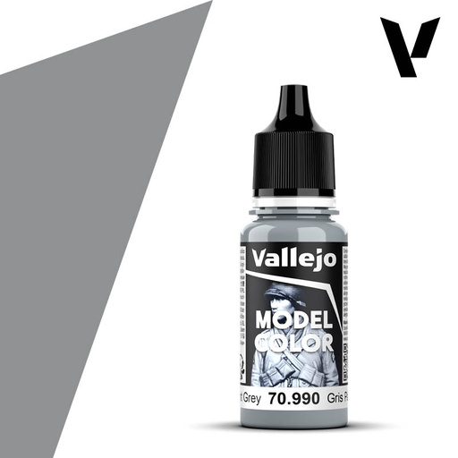 [ VAL70990 ] Vallejo Model Color Light Grey 17ml