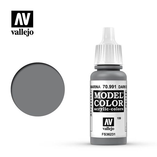 [ VAL70991 ] Vallejo Model Color Dark Sea Grey 17ml