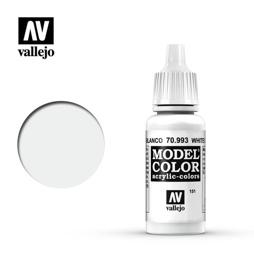 [ VAL70993 ] Vallejo Model Color White Grey 17ml