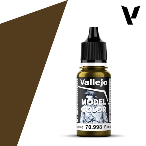 [ VAL70998 ] Vallejo Model Color Bronze 18ml