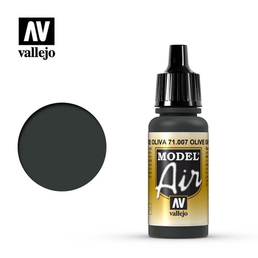 [ VAL71007 ] Vallejo Model Air Olive Green 17ml