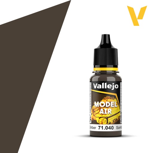 [ VAL71040 ] Vallejo Model Air Burnt Umber 17ml