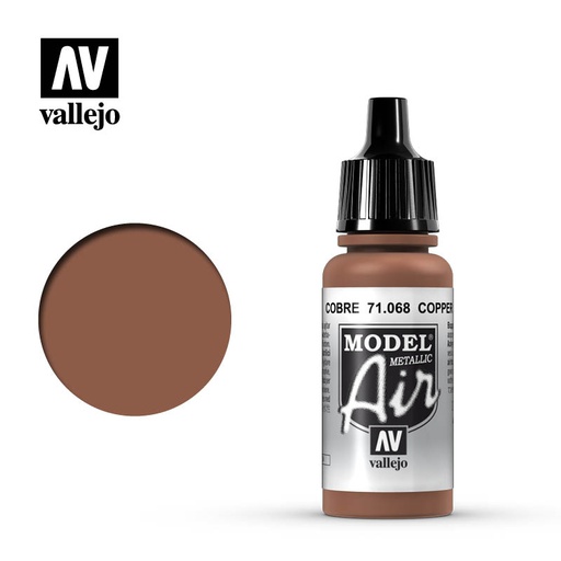 [ VAL71068 ] Vallejo Model Air Copper 17ml
