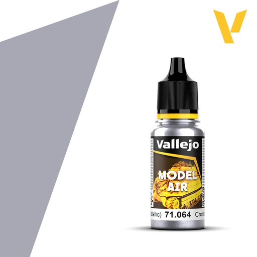 [ VAL71064 ] Vallejo Model Air Chrome 17ml
