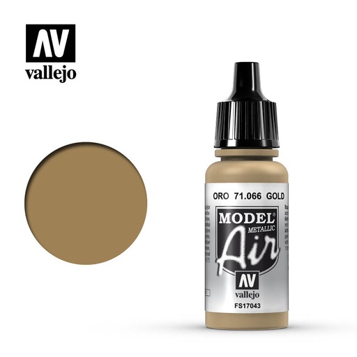 [ VAL71066 ] Vallejo Model Air Gold 17ml