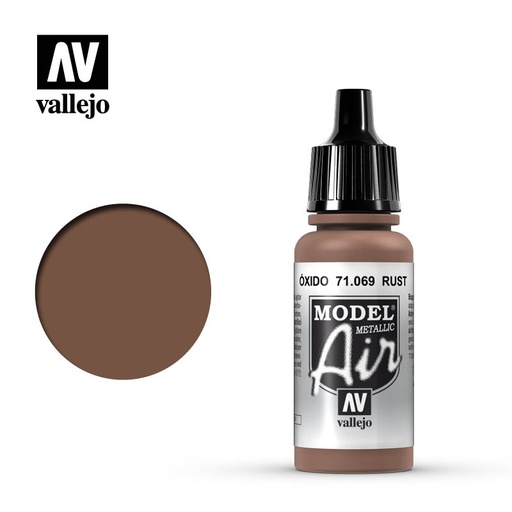 [ VAL71069 ] Vallejo Model Air Rust 17ml