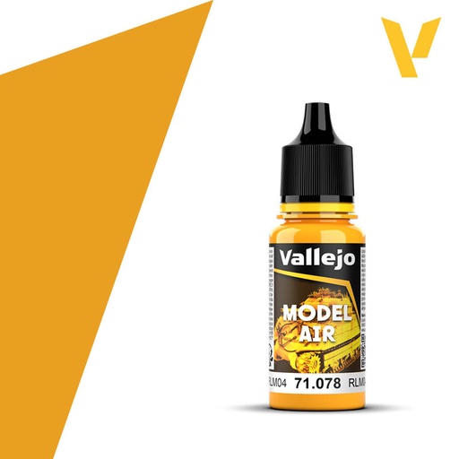 [ VAL71078 ] Vallejo Model Air Yellow RLM04 18ml