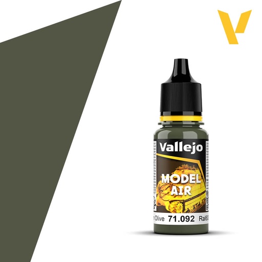 [ VAL71092 ] Vallejo Model Air Medium Olive 18ml