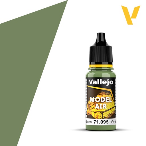 [ VAL71095 ] Vallejo Model Air Pale Green 18ml