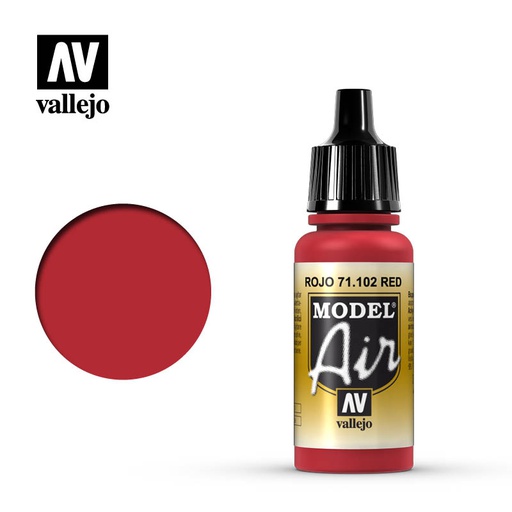 [ VAL71102 ] Vallejo Model Air Red 17ml