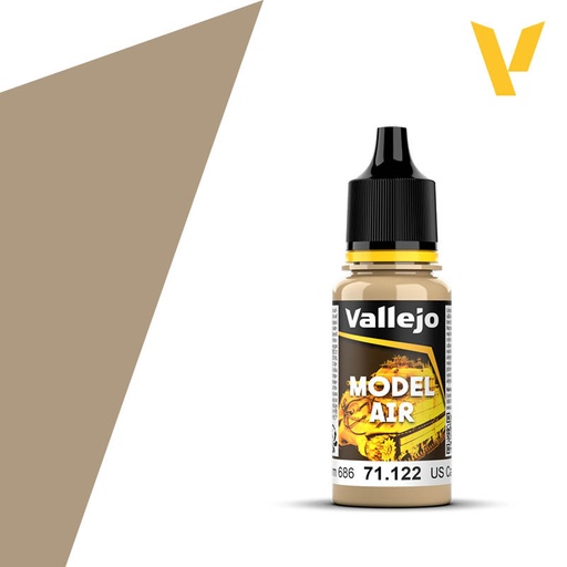 [ VAL71122 ] Vallejo Model Air US Desert Armour 686 17ml