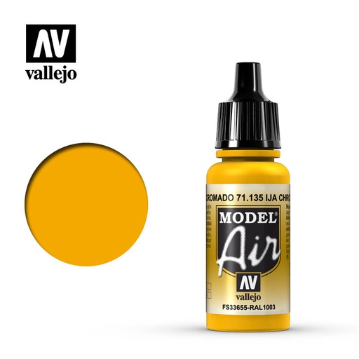 [ VAL71135 ] Vallejo Model Air IJA Chrome Yellow 17ml