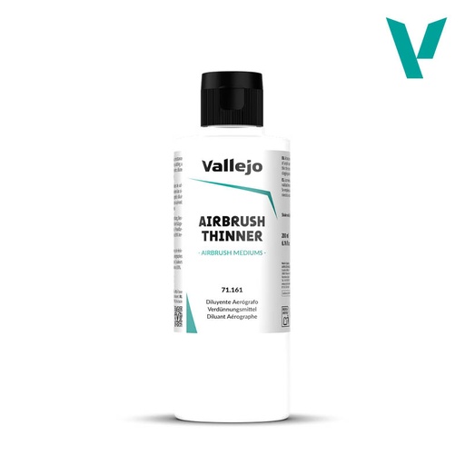 [ VAL71161 ] Vallejo Airbrush Thinner 161-200Ml.