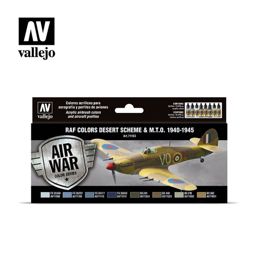 [ VAL71163 ] Vallejo WWII RAF Desert (8)