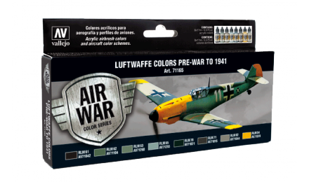 [ VAL71165 ] Vallejo Luftwaffe Pre-War To 1941 (8)