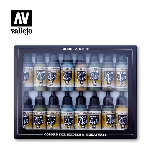 [ VAL71193 ] Vallejo RLM Colors (16)