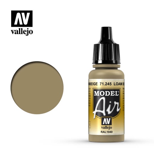 [ VAL71245 ] Vallejo Model Air Loambrown RAL 1040 17ml