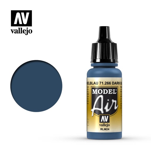 [ VAL71266 ] Vallejo Model Air Dark Blue RLM24 17ml