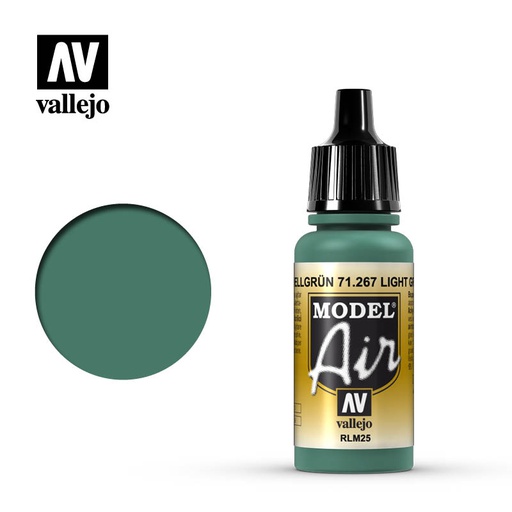 [ VAL71267 ] Vallejo Model Air Light Green RLM25 18ml