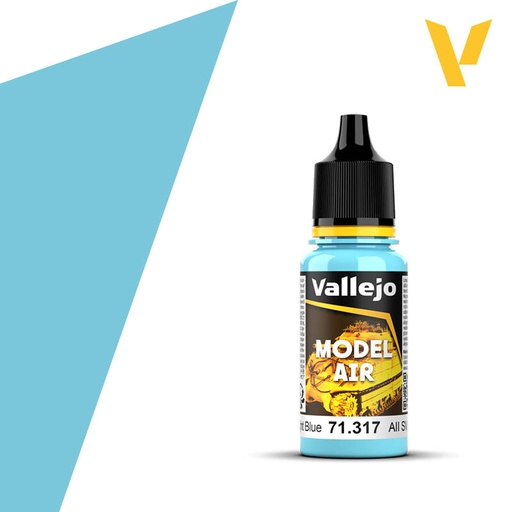 [ VAL71317 ] Vallejo Model Air AII SV. Gol Light Blue 18ml