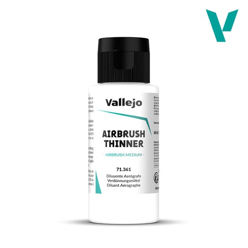 [ VAL71361 ] Vallejo Airbrush Thinner 361-60Ml.
