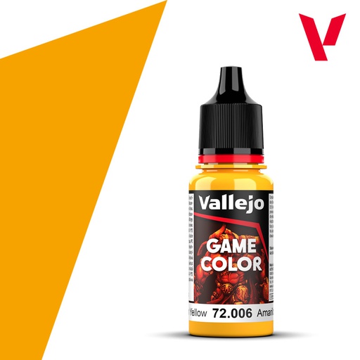 [ VAL72006 ] Vallejo Game Color Sun Yellow 17ml