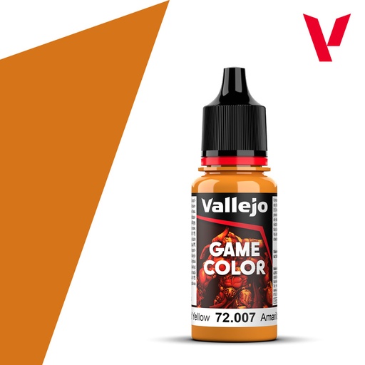 [ VAL72007 ] Vallejo Game Color Gold Yellow 18ml