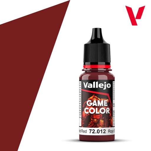 [ VAL72012 ] Vallejo Game Color Scarlett Red 18ml