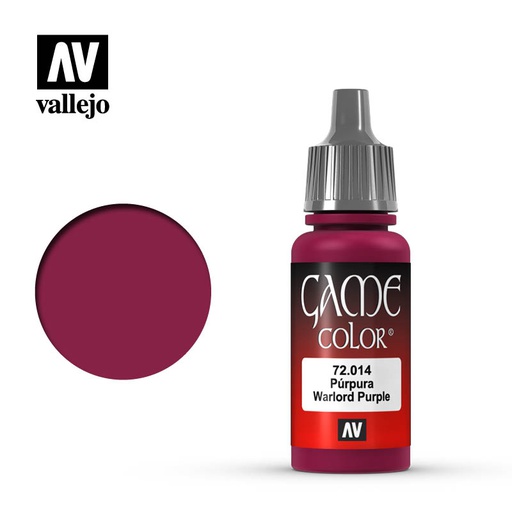 [ VAL72014 ] Vallejo Game Color Warlord Purple 17ml
