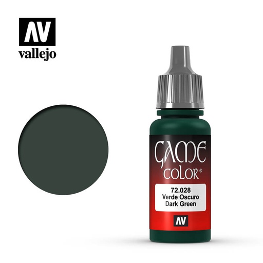 [ VAL72028 ] Vallejo Game Color Dark Green 17ml