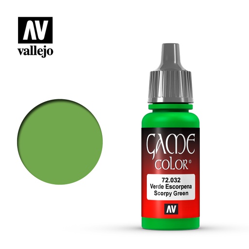 [ VAL72032 ] Vallejo Game Color Escorpena Green 17ml