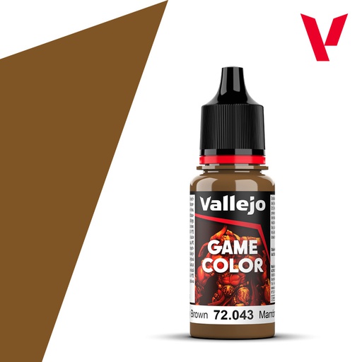 [ VAL72043 ] Vallejo Game Color Beasty Brown 17ml