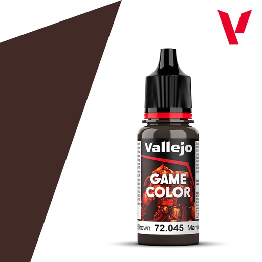 [ VAL72045 ] Vallejo Game Color Charred Brown 17ml