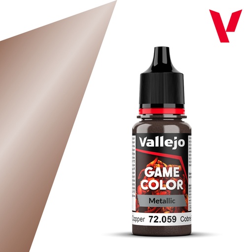 [ VAL72059 ] Vallejo Game Color Hammered Copper 18ml