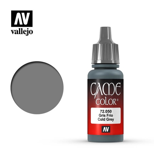 [ VAL72050 ] Vallejo Game Color Cold Grey 17ml