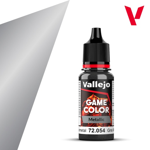 [ VAL72054 ] Vallejo Game Color Dark Gunmetal 18ml