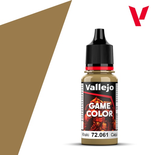 [ VAL72061 ] Vallejo Game Color Khaki 17ml
