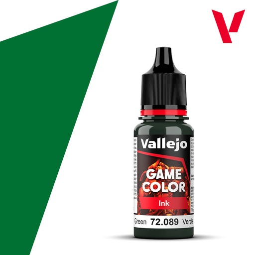 [ VAL72089 ] Vallejo Game Color Green Ink 17ml