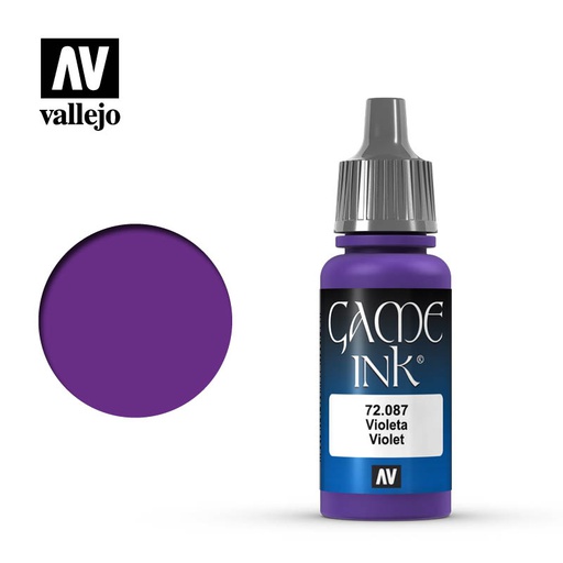 [ VAL72087 ] Vallejo Game Color Violet Ink 17ml